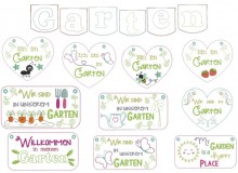 ITH - Gartenschilder Schilder & Wimpel Garten